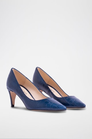 Leren Pumps Amanda - Blauw