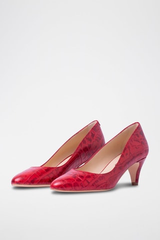 Leren Pumps Maria - Rood