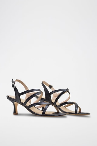 Leren Sandalen Shania - Zwart