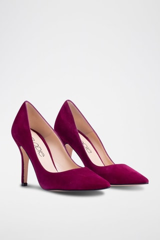 Nubuck Pumps Heidi - Paars