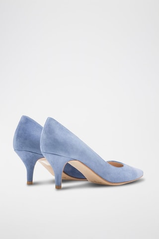 Nubuck Pumps Amanda - Blauw