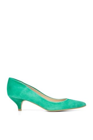 Suède Pumps - Groen
