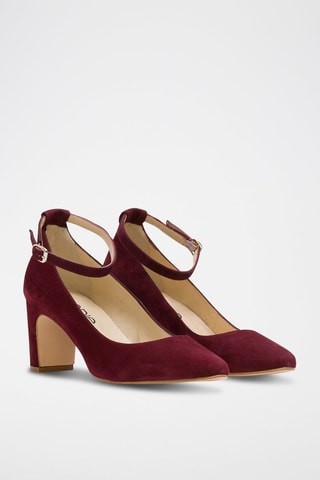 Nubuck Pumps Dominique - Rood