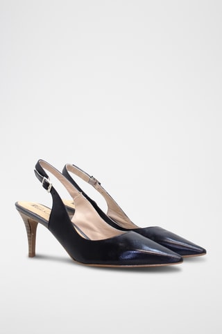 Escarpins en cuir nappa - Noir