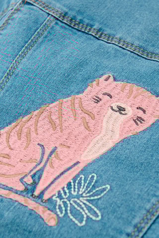 Veste en jean Bleu clair