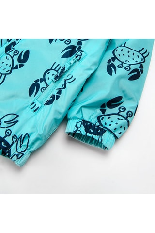 Veste à capuche Turquoise