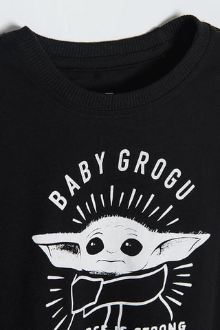 Pyjama Grogu The Mandalorian Star Wars - Noir