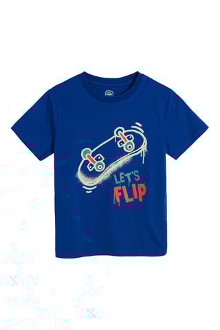 T-shirt - Bleu foncé