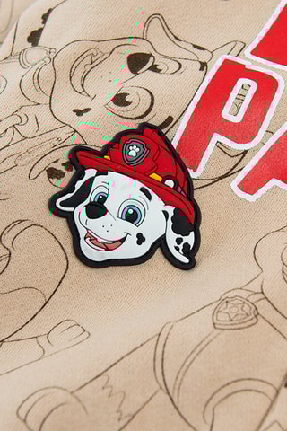 Sweat à capuche Pat’ Patrouille Beige