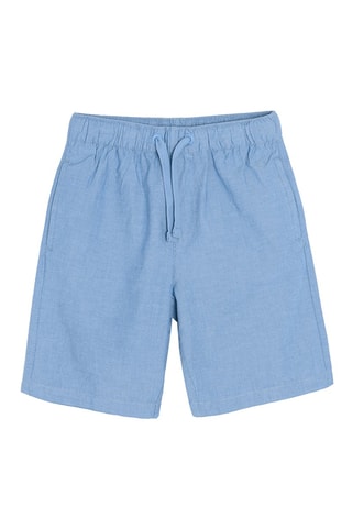 Short Bleu marine chiné