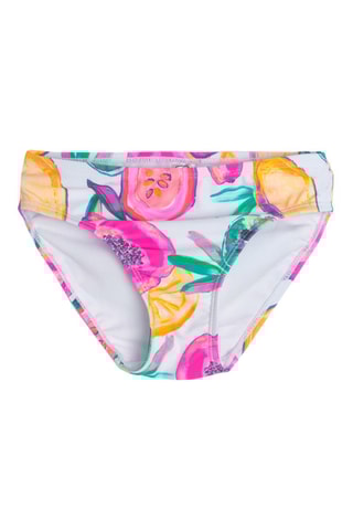 Maillot 2 pièces Blanc et fuchsia