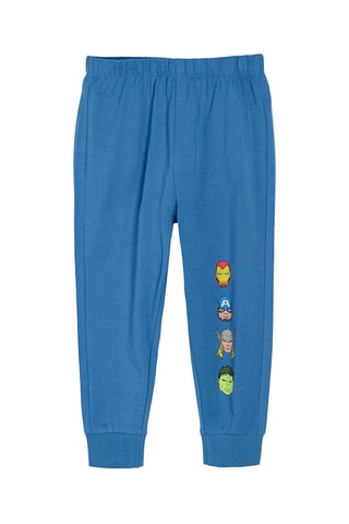 Pyjama Avengers Marvel Blanc et bleu clair