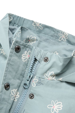 Parka à capuche Bleu clair