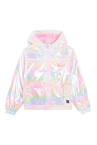 Veste à capuche Argenté