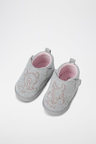 Chaussons Bambi et Panpan Bambi Disney Gris clair chiné