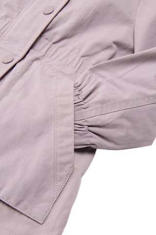 Parka à capuche - Mauve