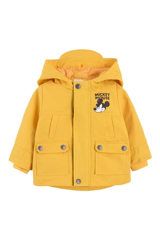 Parka 2 en 1 Mickey Disney - Moutarde et gris foncé