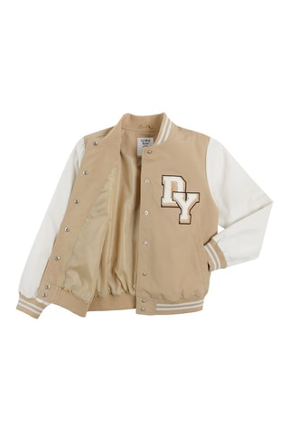 Teddy - Beige et blanc