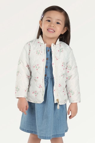 Veste - Rose et blanc