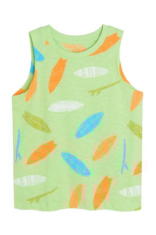 Débardeur Vert et orange