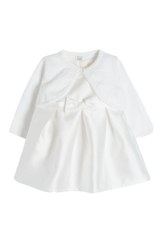 Robe et boléro Blanc