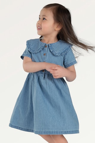 Robe en jean Bleu clair