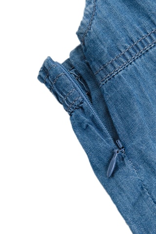 Robe-salopette en jean Bleu clair