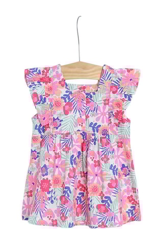 2 robes Fuchsia et blanc