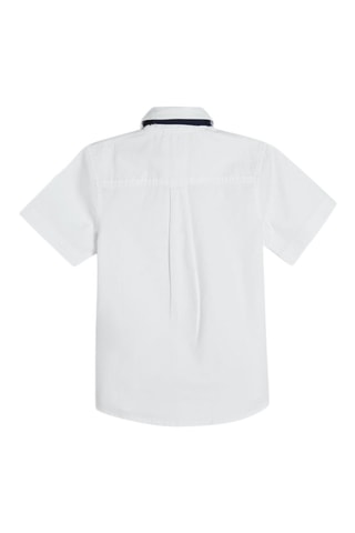 Chemise et nœud papillon Bleu