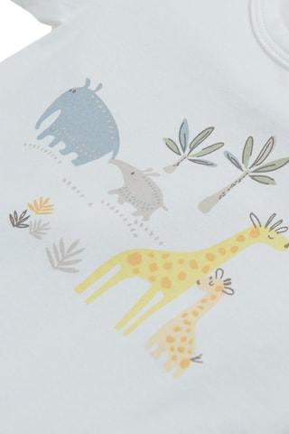 Body-polo et short Blanc et jaune