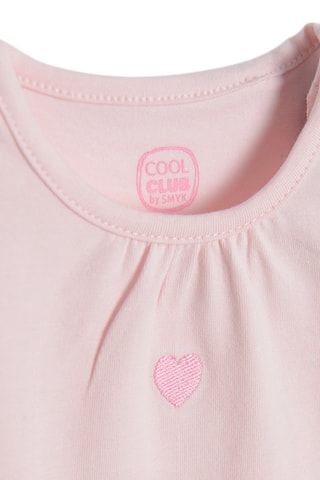 Body et jupe Rose et blanc