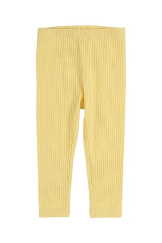 Ensemble 3 pièces en coton biologique Blanc et jaune