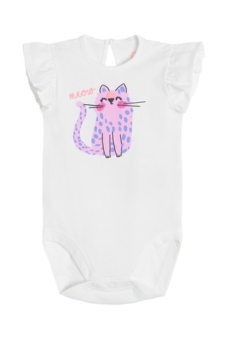 Body et short Blanc et indigo