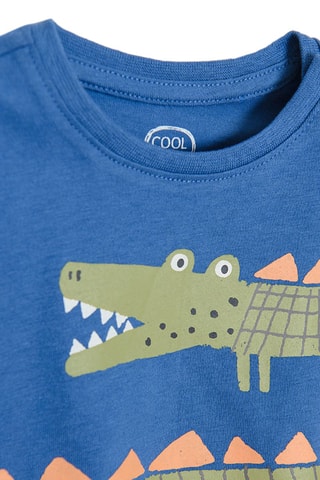 T-shirt et polo Vert olive et bleu roi