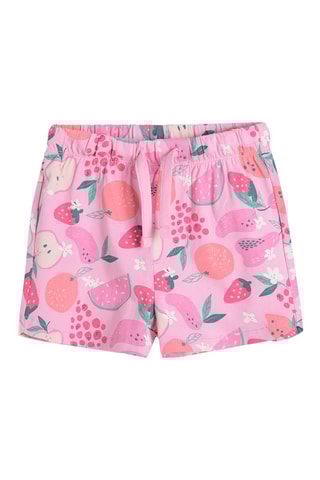 2 shorts Rose et ciel