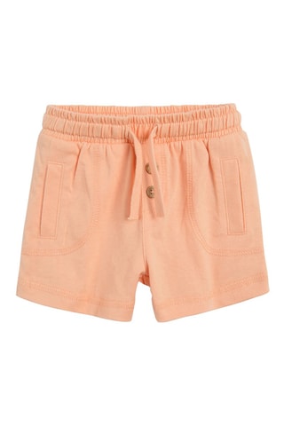 2 shorts Vert olive et saumon