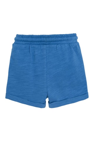 Short Bleu cobalt chiné