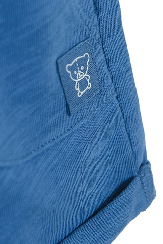 Short Bleu cobalt chiné