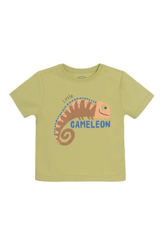 T-shirt et short Vert olive et bleu cobalt