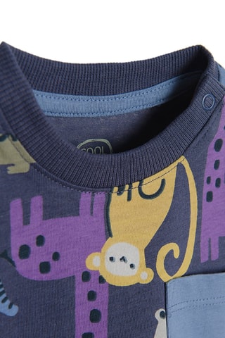 T-shirt et short Bleu