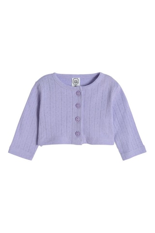 Ensemble 3 pièces Violet et écru