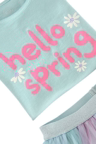 T-shirt et jupe Ciel