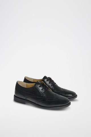 Derbys en cuir Noir