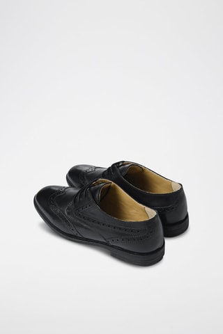 Derbys en cuir Noir