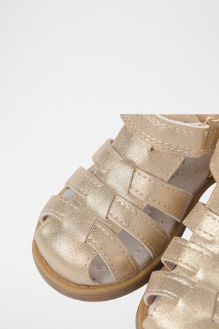 Sandales Doré