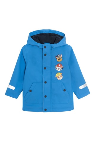 Parka à capuche Pat’Patrouille Turquoise