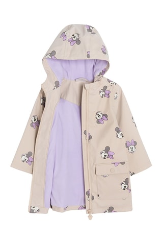 Parka à capuche Minnie Disney Rose