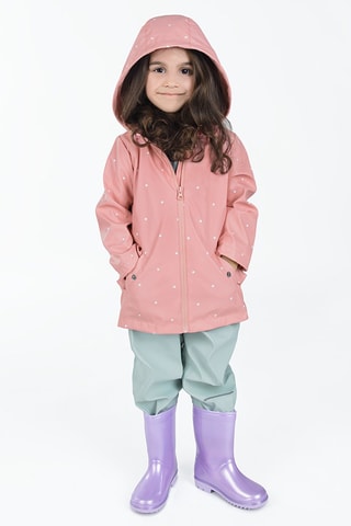 Ciré à capuche - Rose