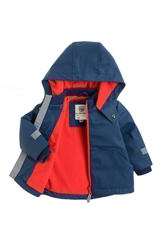 Imperméable à capuche Bleu marine