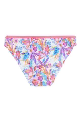 Maillot 2 pièces Blanc et violet